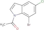 1-(7-Bromo-5-chloro-1H-indol-1-yl)ethanone