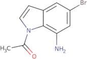 1-(7-Amino-5-bromo-1H-indol-1-yl)ethanone