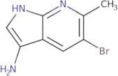 5-Bromo-6-methyl-1H-pyrrolo[2,3-b]pyridin-3-amine