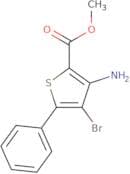 Methyl 3-amino-4-bromo-5-phenylthiophene-2-carboxylate