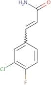 (2E)-3-(3-Chloro-4-fluorophenyl)prop-2-enamide