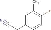 4-Fluoro-3-methylphenylacetonitrile