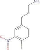 3-(4-Fluoro-3-nitrophenyl)propan-1-amine