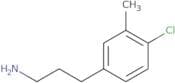 3-(4-Chloro-3-methylphenyl)propan-1-amine