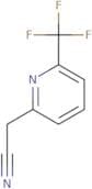 2-[6-(Trifluoromethyl)pyridin-2-yl]acetonitrile