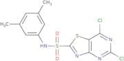 5,7-Dichloro-N-(3,5-dimethylphenyl)thiazolo[4,5-d]pyrimidine-2-sulfonamide