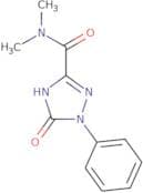 N,N-Dimethyl-5-oxo-1-phenyl-2,5-dihydro-1H-1,2,4-triazole-3-carboxamide