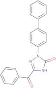 2-([1,1'-Biphenyl]-4-yl)-5-benzoyl-1H-1,2,4-triazol-3(2H)-one