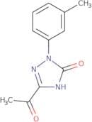 5-Acetyl-2-(M-tolyl)-1H-1,2,4-triazol-3(2H)-one