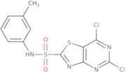 5,7-Dichloro-N-(M-tolyl)thiazolo[4,5-d]pyrimidine-2-sulfonamide