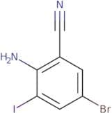 2-Amino-5-bromo-3-iodo-benzonitrile