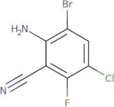 2-Amino-3-bromo-5-chloro-6-fluorobenzonitrile