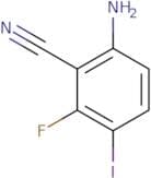 6-Amino-2-fluoro-3-iodobenzonitrile