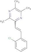 2-[(E)-2-(2-Chlorophenyl)ethenyl]-3,5,6-trimethylpyrazine