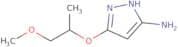 5-((1-Methoxypropan-2-yl)oxy)-1H-pyrazol-3-amine