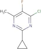 4-Chloro-2-cyclopropyl-5-fluoro-6-methylpyrimidine