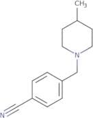 4-[(4-Methylpiperidin-1-yl)methyl]benzonitrile