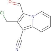 2-(Chloromethyl)-3-formylindolizine-1-carbonitrile