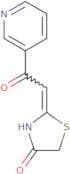 2-[2-Oxo-2-(pyridin-3-yl)ethylidene]-1,3-thiazolidin-4-one