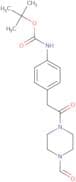 tert-Butyl N-{4-[2-(4-formylpiperazin-1-yl)-2-oxoethyl]phenyl}carbamate