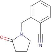 2-[(2-Oxopyrrolidin-1-yl)methyl]benzonitrile