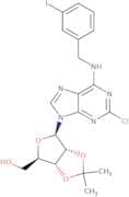 2-Chloro-N-[(3-iodophenyl)methyl]-2',3'-O-(1-methylethylidene) Adenosine
