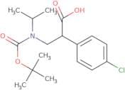 3-{[(tert-Butoxy)carbonyl](propan-2-yl)amino}-2-(4-chlorophenyl)propanoic acid