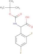 2-{[(tert-Butoxy)carbonyl]amino}-2-(2,4-difluorophenyl)acetic acid