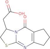 (5-Oxo-2,3,5,6,7,8-hexahydrocyclopenta[d][1,3]thiazolo[3,2-a]pyrimidin-3-yl)acetic acid