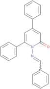 1-(Benzylideneamino)-4,6-diphenylpyridin-2(1H)-one