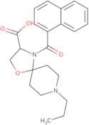 4-(Naphthalene-1-carbonyl)-8-propyl-1-oxa-4,8-diazaspiro[4.5]decane-3-carboxylic acid