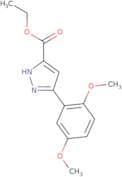 Ethyl 5-(2,5-dimethoxyphenyl)-1H-pyrazole-3-carboxylate