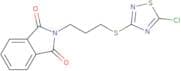 2-{3-[(5-Chloro-1,2,4-thiadiazol-3-yl)sulfanyl]propyl}-2,3-dihydro-1H-isoindole-1,3-dione