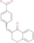 3-[(E)-(4-Nitrophenyl)methylidene]-2,3-dihydro-4H-chromen-4-one