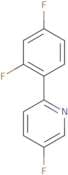 2-(2,4-Difluorophenyl)-5-fluoropyridine