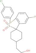 2-(4-((4-Chlorophenyl)sulfonyl)-4-(2,5-difluorophenyl)cyclohexyl)ethanol