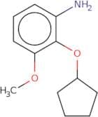 2-(Cyclopentyloxy)-3-methoxyaniline