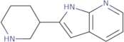 3-{1H-Pyrrolo[2,3-b]pyridin-2-yl}piperidine