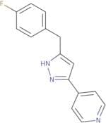 4-[5-[(4-Fluorophenyl)methyl]-1H-pyrazol-3-yl]- 4-[5-(4-fluorobenzyl)-1H-pyrazol-3-yl]pyridine