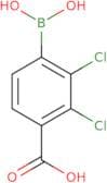 2,3-Dichloro-4-(dihydroxyboranyl)benzoic acid