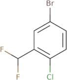 4-Bromo-1-chloro-2-(difluoromethyl)benzene