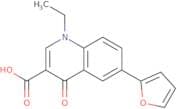 1-Ethyl-6-(2-furyl)-4-oxo-1,4-dihydroquinoline-3-carboxylic acid