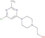 2-(4-(6-Chloro-2-methylpyrimidin-4-yl)piperazin-1-yl)ethan-1-ol