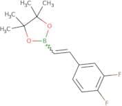 2-[(E)-2-(3,4-Difluorophenyl)ethenyl]-4,4,5,5-tetramethyl-1,3,2-dioxaborolane