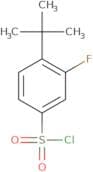 4-tert-Butyl-3-fluorobenzene-1-sulfonyl chloride
