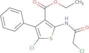 Ethyl 5-chloro-2-(2-chloroacetamido)-4-phenylthiophene-3-carboxylate