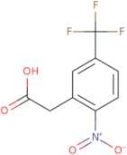 (2-Nitro-5-trifluoromethylphenyl)acetic acid