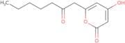 4-Hydroxy-6-(2-oxoheptyl)-2H-pyran-2-one