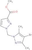 1-(4-Bromo-3,5-dimethyl-pyrazol-1-ylmethyl)-1 H -pyrazole-3-carboxylic acid methyl ester