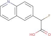 2-Fluoro-2-(quinolin-6-yl)acetic acid